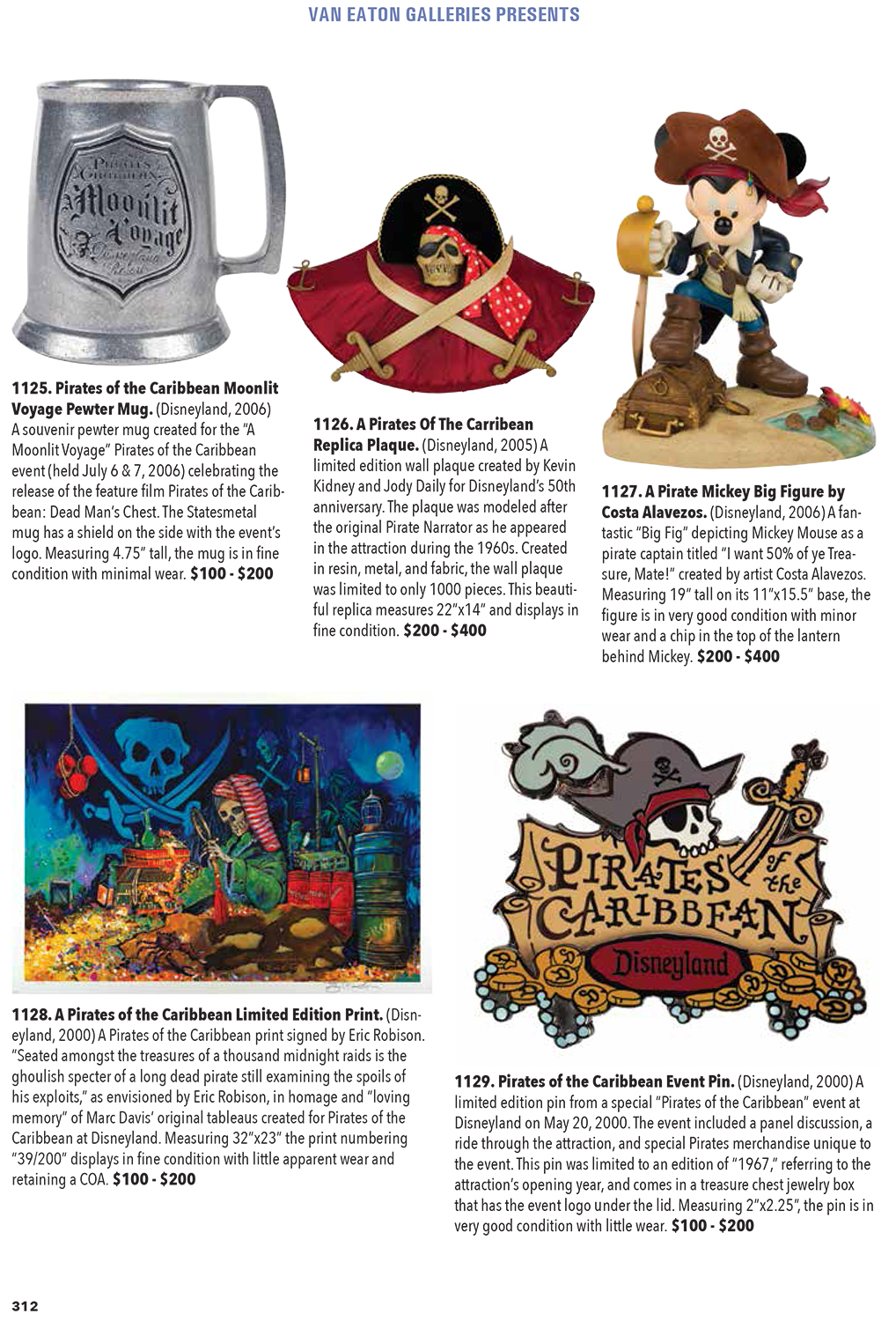 Softcover Exploring the Disney Universe Catalog ID auc0022soft Van